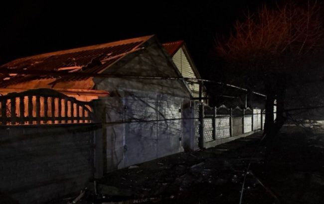 Drone strikes residential house in Zaporizhzhia region, causing fire - Three people wounded