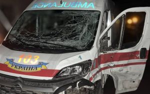 Russia targets ambulance during 'ceasefire,' three medics hurt in Sumy region