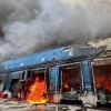 Food storage facility and logistics terminal hit in Russian attack on Dnipro on day of mourning
