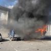 Russia strikes Ukraine's Zaporizhzhia: Damage to logistics operator facility reported