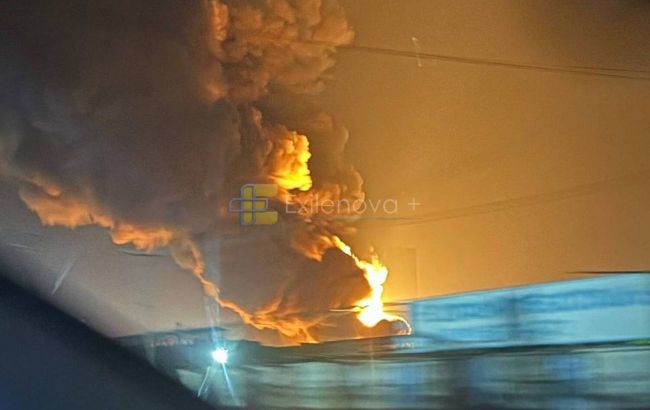 Oil refinery in Russia's Krasnodar region hit by drones, fuel tanks on fire