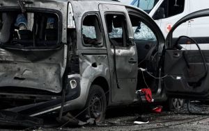 Sumy death toll climbs to 5 after Russian bomb strike, dozens wounded