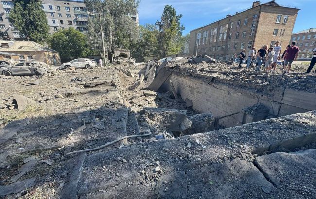 Damaged homes, a hospital and kindergarten: RBC-Ukraine report from Kyiv after the attack