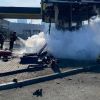 Russia strikes 2 gas stations in Kyiv, killed and injured reported
