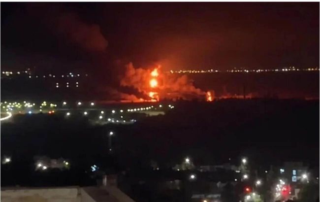 Major Russian oil terminal in Rostov burns down after Ukrainian strike