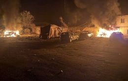 Zaporizhzhia under heavy Russian strike: Casualties and fires reported