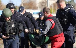 Russian drone hits Dnipro-Zaporizhzhia train at station, killing 13