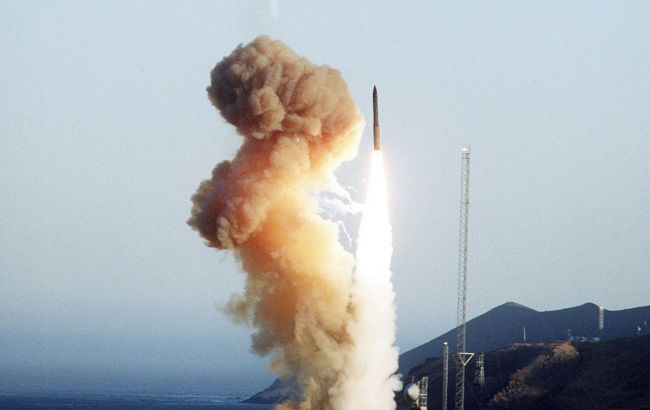 USA detonated intercontinental ballistic missile over Pacific Ocean due to an anomaly