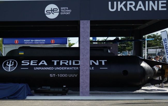 Ukraine unveils Sea Trident underwater drone capable of hitting Russian strategic targets