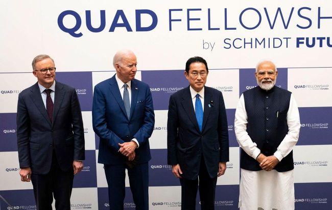 Leaders of US, India, Japan, and Australia call for peace in Ukraine