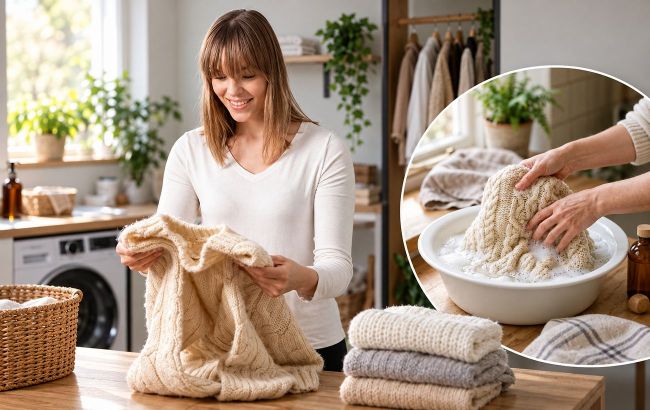 How to restore shape of shrunken wool and cashmere garments