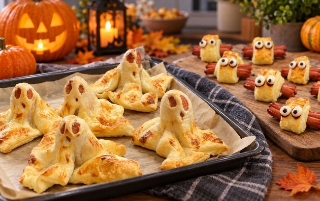 Ghost hot dogs and spider snacks: 2 easy Halloween treats to make with kids