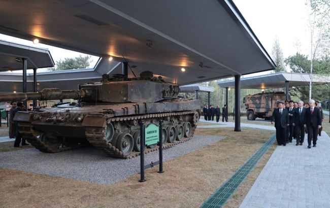 Kim Jong Un opens museum showcasing captured Ukrainian military gear