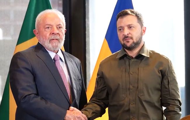 Zelenskyy held meeting with President of Brazil, discussed the peace formula