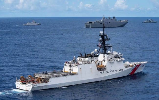 US Coast Guard spots Russian military ship off Alaska islands