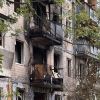 Russian attack leaves Kyiv high-rise in ruins, with balconies charred and apartments wrecked