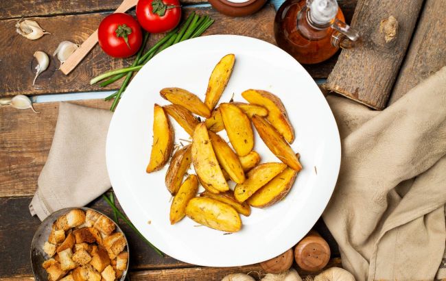 Crispy outside, soft inside: Secret to perfect rustic potatoes