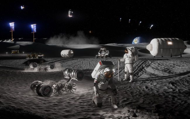 NASA begins construction of permanent base at Moon&rsquo;s south pole