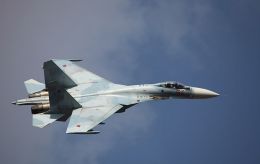 Ukrainian intel: Russian Su-27UB fighter wiped out