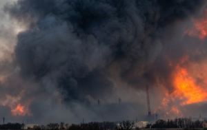 Russia launches massive ballistic missile strike on Ukraine's oil and gas facility