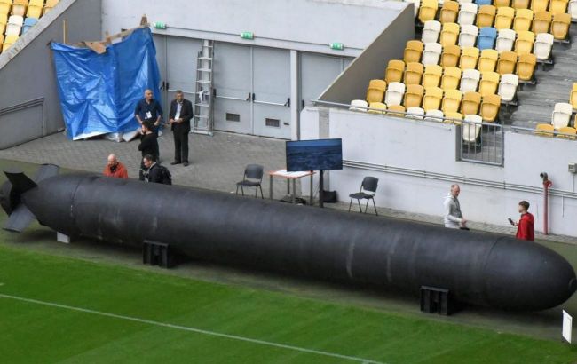 TOLOKA underwater drone with 5-ton payload and 2,000 km strike range presented in Lviv