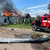 Russia strikes frontline village in Kharkiv region: Fires break out, building destroyed