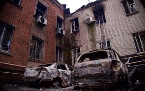 Russian drones strike Ukrainian city of Dnipro: Media building and homes damaged