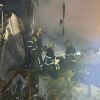 Kyiv region townhouses destroyed in Russian strike