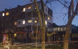 Russia strikes Chernihiv overnight, photos reveal devastation to homes, school, and stores