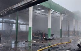 Russia targets Ukraine's landmark biomass plant in overnight drone strike