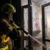 Kyiv hit by overnight Russian attack: High-rise and warehouse catch fire, one injured