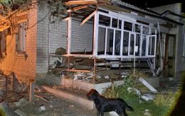 Zaporizhzhia hit by Russian night attack, blackout and fires reported