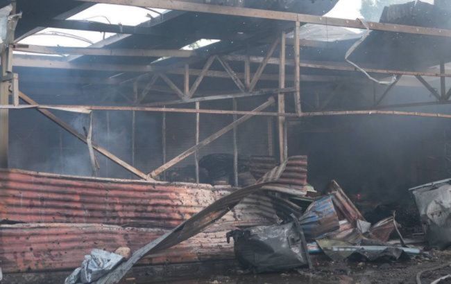 Damaged facilities and destroyed building: aftermath update of Russian attack on Zaporizhzhia