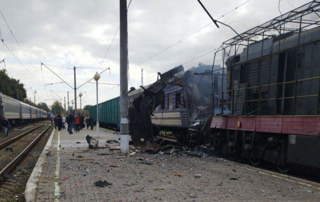 Russian drone strike kills one at Shostka train station in Ukraine's Sumy region