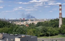 Power outage hits Kyiv's left bank after blast near thermal power plant: Details