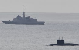Russian submarine spotted in NATO waters