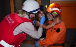Fires, destruction and mass evacuations in Odesa after deadly strike