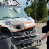 FPV drone hits emergency vehicle in Kupiansk, medics wounded