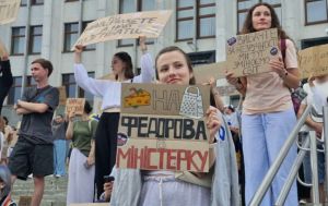 Protests over Ukrainian defense minister Fedorov's resignation enter third day in Kyiv
