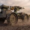 Ukraine tests mobile ground drones armed with machine guns