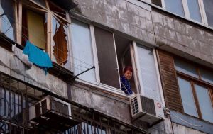 Russian guided bombs hit Dnipro, damaging homes and transport infrastructure