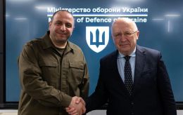 Ukraine's Defense Minister and EU Commissioner Kubilius hold talks on boosting Ukraine's security in 2025