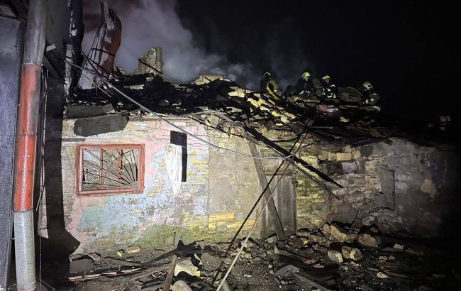 Odesa hit by Russia: House ablaze after enemy attack