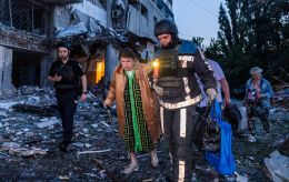 Aftermath of Russian drone strike on Kharkiv: Homes, shops, cars burned (photos)