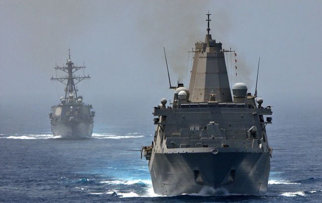 US Navy hunts Iranian sea mines in Strait of Hormuz