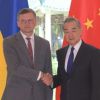 Chinese and Ukrainian Foreign Ministers meet to discusses cooperation and war in Ukraine