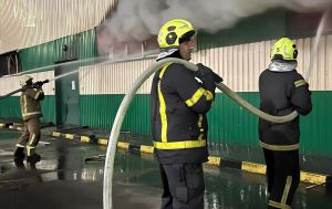 Russia attacks 6 districts in Kyiv region as fires break out