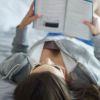 What happens to your health if you read lying down