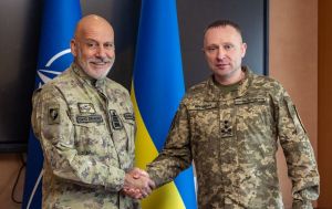 NATO's top military officials visit Kyiv for the first time in 8 years