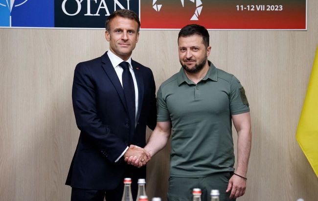 Guarantees, artillery and air defense systems. Zelenskyy's talks with Macron